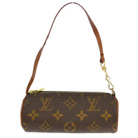 Louis Vuitton Louis Vuitton Papillon Pochette Monogram Canvas Brown Canvas Clutche & Pouche Bag (Authentic Pre-Loved)