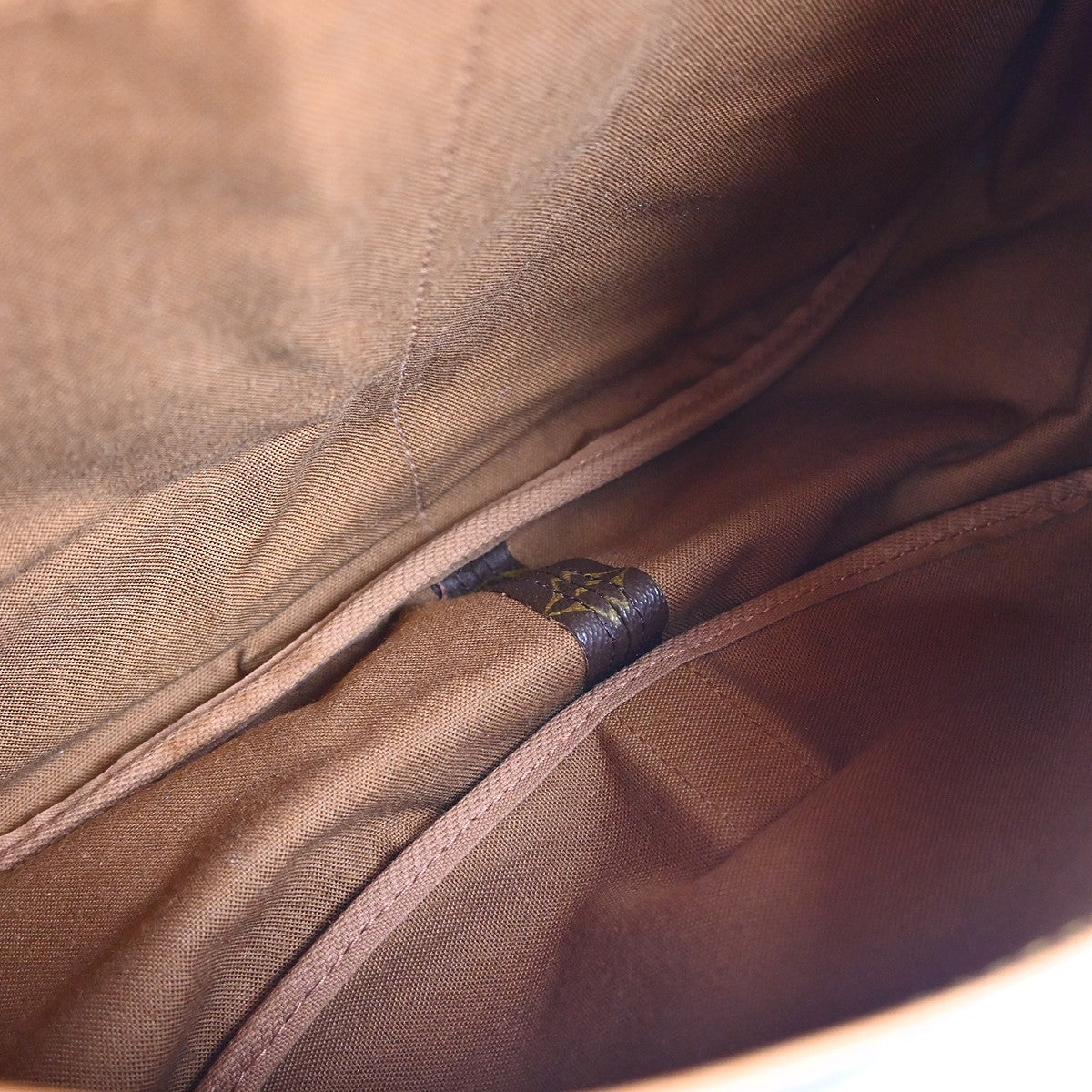 Louis Vuitton Louis Vuitton Saumur Handbag Monogram Canvas Brown Canvas Shoulder Bag Bag (Authentic Pre-Loved)