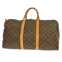 Louis Vuitton Louis Vuitton Keepall Bag Monogram Canvas Brown Canvas Travel Bag Bag (Pre-Loved)