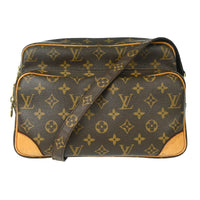 Louis Vuitton Nil Messenger Bag Monogram Canvas Brown Canvas Shoulder Bag Bag (Authentic Pre-Loved)