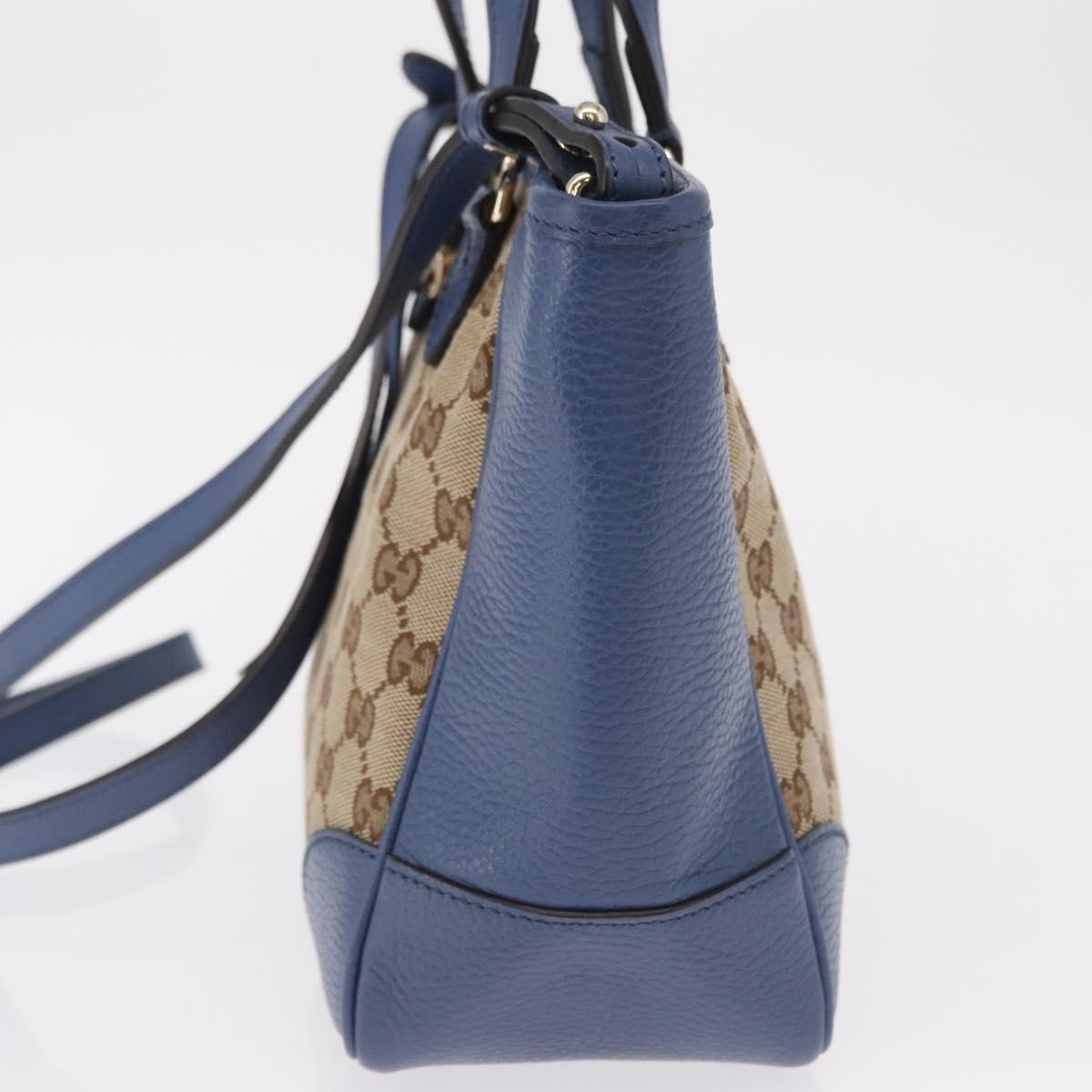 Gucci Bree Convertible Tote Gg Canvas With Leather Beige Canvas Tote Bag Bag (Authentic Pre-Loved)
