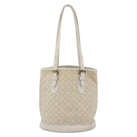 Louis Vuitton Petit Bucket Bag Mini Lin Beige Canvas Shoulder Bag Bag (Pre-Loved)