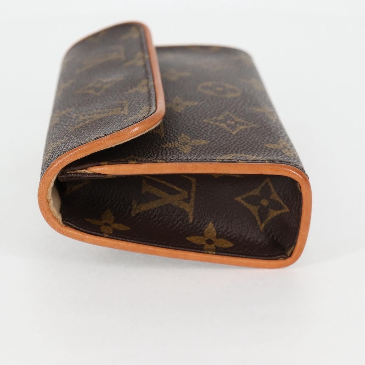 Louis Vuitton Louis Vuitton Florentine Waist Bag Monogram Canvas Brown Canvas Clutche & Pouche Bag (Pre-Loved)