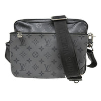 Louis Vuitton Trio Messenger Bag Reverse Monogram Eclipse Canvas Black Canvas Shoulder Bag Bag (Authentic Pre-Loved)