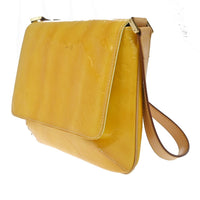Louis Vuitton Thompson Street Handbag Monogram Vernis Yellow Patent_Leather Shoulder Bag Bag (Pre-Loved)