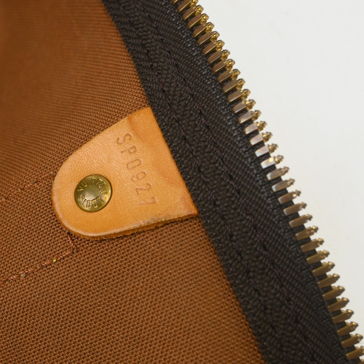 Louis Vuitton Keepall Bag Monogram Canvas Brown Canvas Travel Bag Bag (Authentic Pre-Loved)