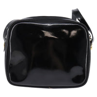 Salvatore Ferragamo Vara Bow Camera Shoulder Bag Patent Leather Black Patent_Leather Shoulder Bag Bag (Authentic Pre-Loved)
