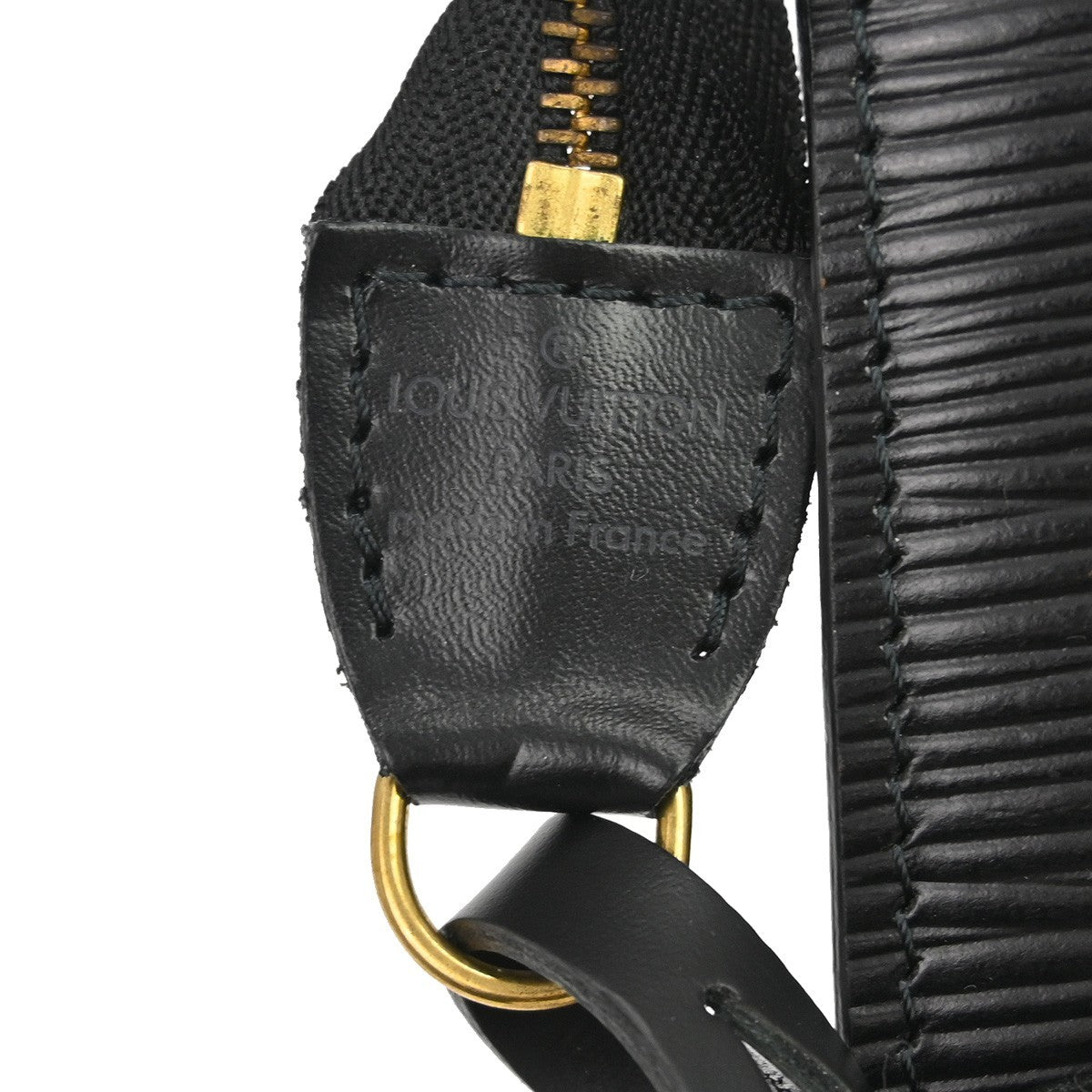 Louis Vuitton Louis Vuitton Pochette Accessoires Epi Leather Black Leather Clutche & Pouche Bag (Pre-Loved)