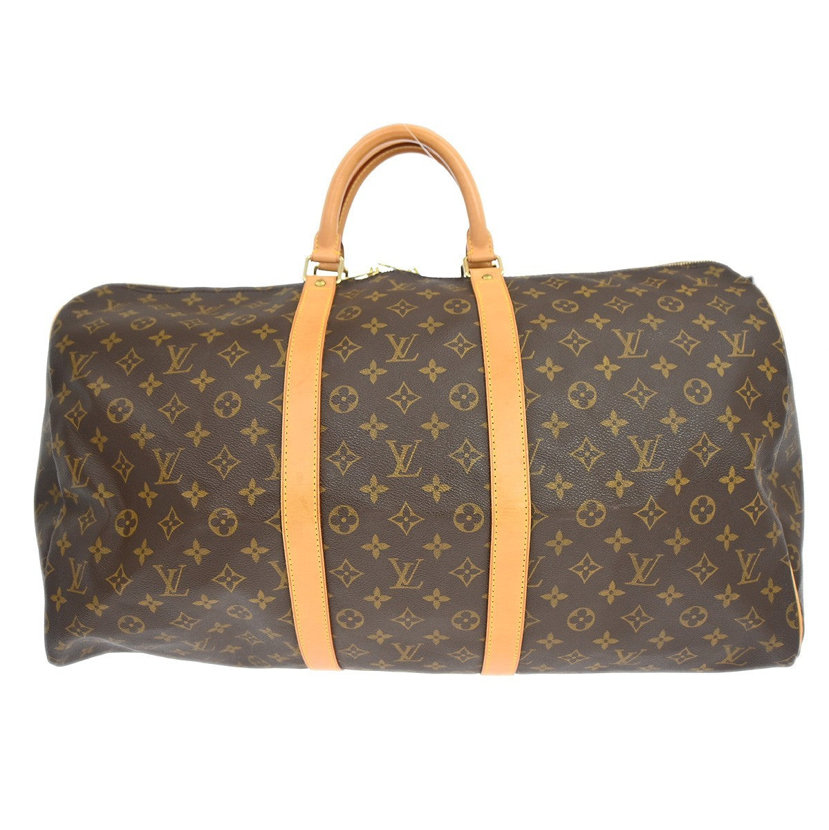 Louis Vuitton Louis Vuitton Keepall Bag Monogram Canvas Brown Canvas Travel Bag Bag (Authentic Pre-Loved)