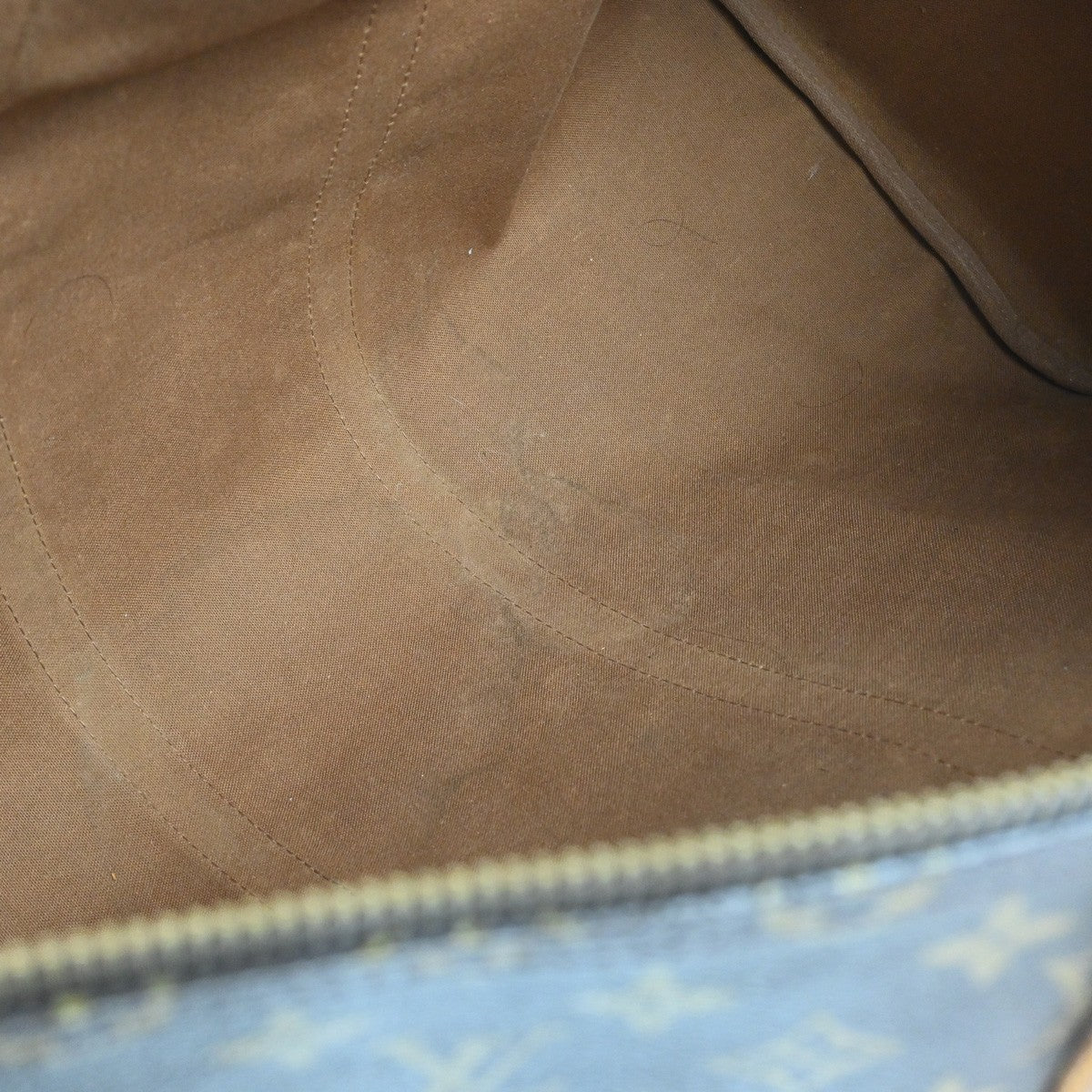 Louis Vuitton Louis Vuitton Keepall Bag Monogram Canvas Brown Canvas Travel Bag Bag (Pre-Loved)