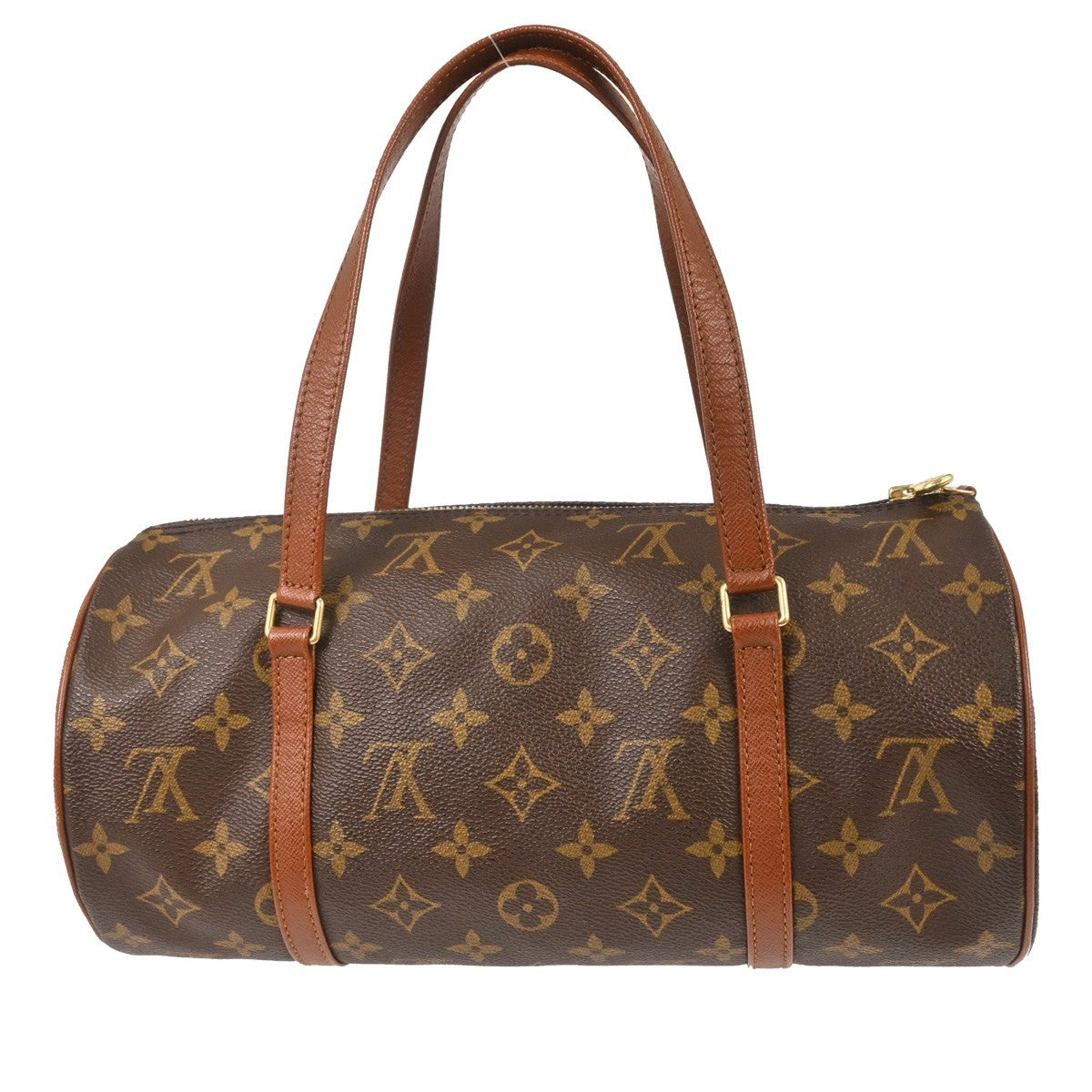 Louis Vuitton Papillon Handbag Monogram Canvas Brown Canvas Handbag (Pre-Loved)