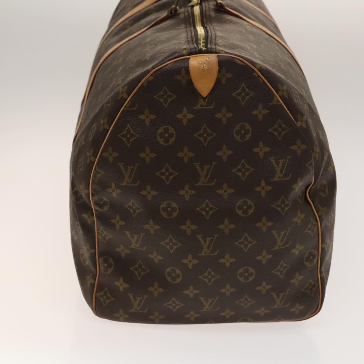 Louis Vuitton Keepall Bag Monogram Canvas Brown Canvas Bag (Pre-Loved)