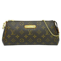 Louis Vuitton Eva Handbag Monogram Canvas Brown Canvas Clutche & Pouche Bag (Pre-Loved)