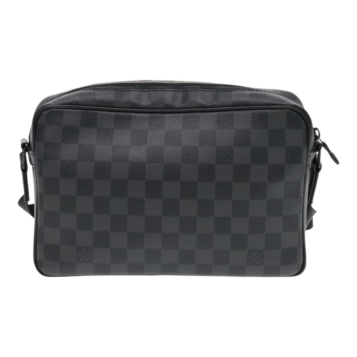 Louis Vuitton Utility Business Bag Damier Graphite Gray Canvas Shoulder Bag Bag (Authentic Pre-Loved)