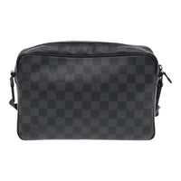 Louis Vuitton Utility Business Bag Damier Graphite Gray Canvas Shoulder Bag Bag (Authentic Pre-Loved)
