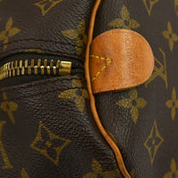 Louis Vuitton Keepall Bag Monogram Canvas Brown Canvas Travel Bag Bag (Authentic Pre-Loved)