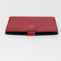 Louis Vuitton Agenda Cover Epi Leather Red Leather Wallets Accessory (Pre-Loved)