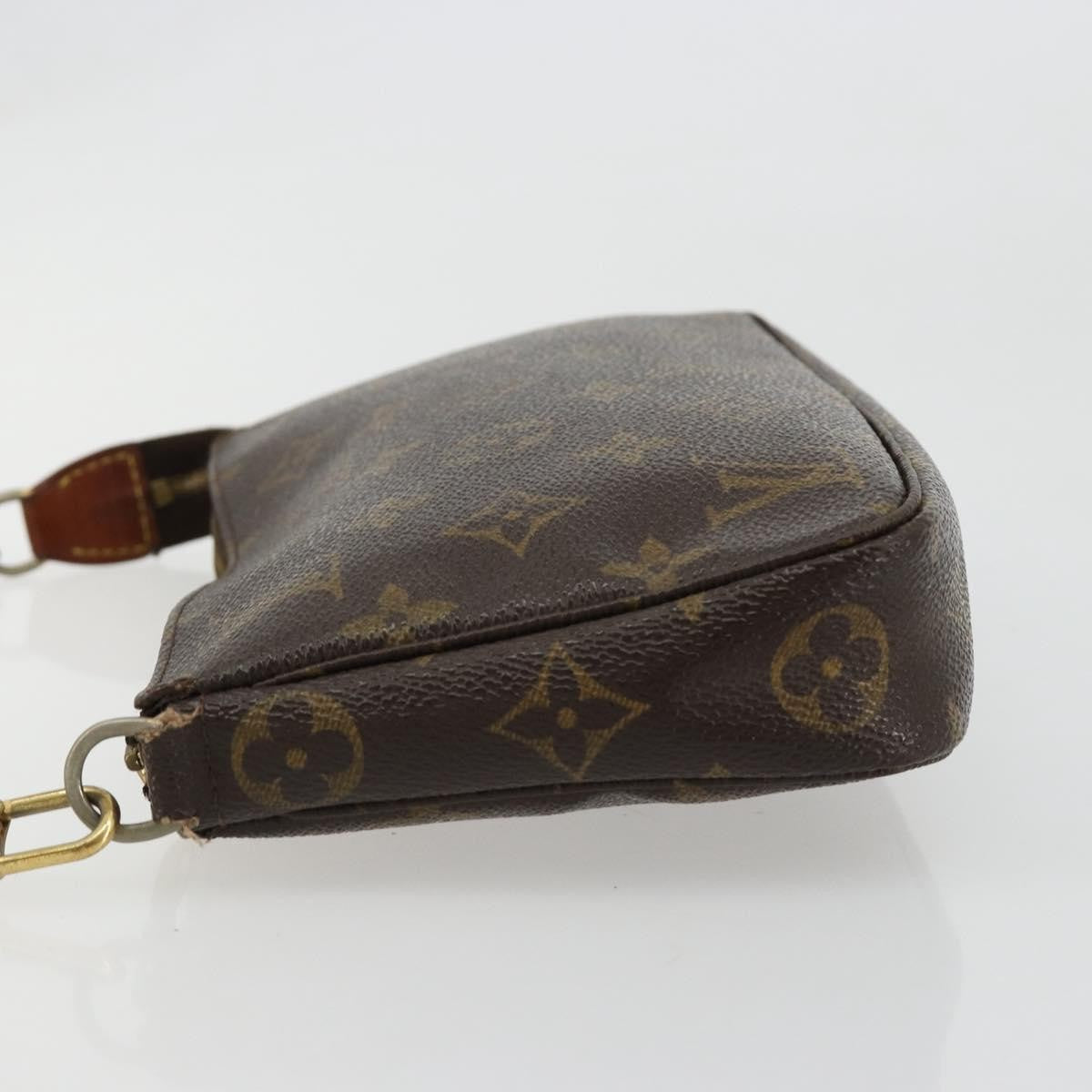 Louis Vuitton Pochette Accessoires Nm Monogram Canvas Brown Canvas Clutche & Pouche Bag (Authentic Pre-Loved)
