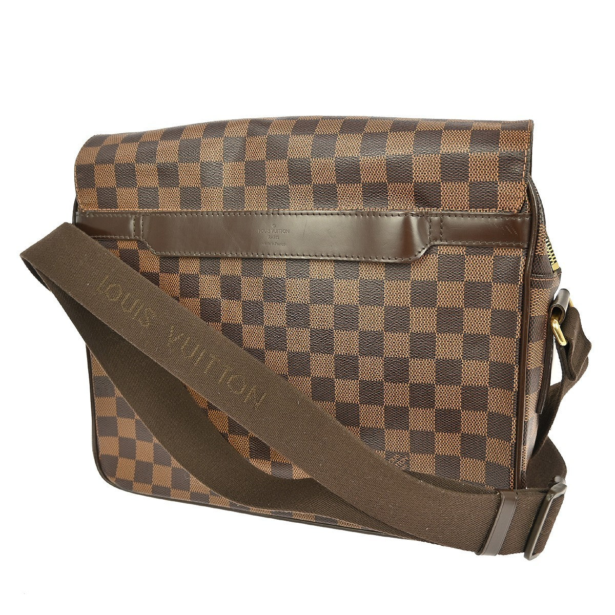 Louis Vuitton Shelton Messenger Bag Damier Brown Canvas Shoulder Bag Bag (Pre-Loved)