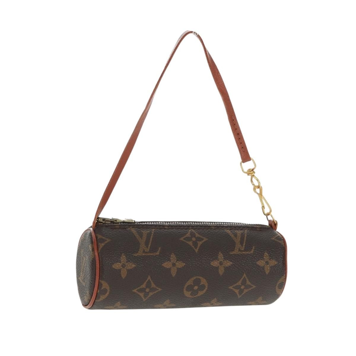 Louis Vuitton Papillon Pochette Monogram Canvas Brown Canvas Clutche & Pouche Bag (Authentic Pre-Loved)