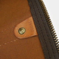 Louis Vuitton Keepall Bandouliere Bag Monogram Canvas Brown Canvas Travel Bag Bag (Authentic Pre-Loved)