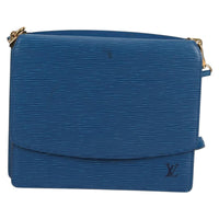 Louis Vuitton Grenelle Shoulder Bag Epi Leather Blue Leather Shoulder Bag Bag (Authentic Pre-Loved)