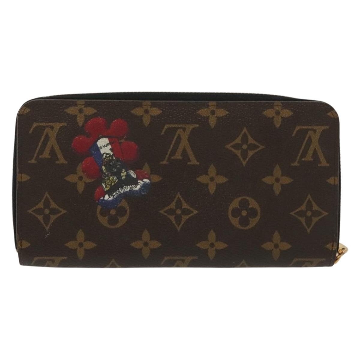 Louis Vuitton Zippy Organizer Limited Edition Monogram Canvas Brown Canvas Wallets Accessory (Pre-Loved)