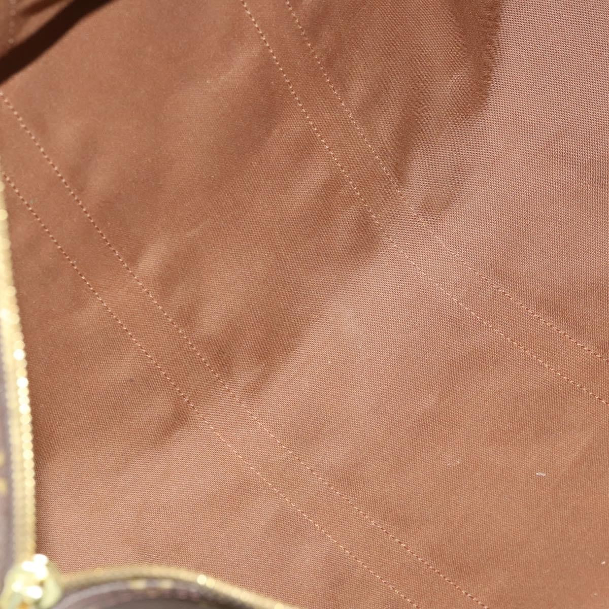 Louis Vuitton Keepall Bag Monogram Canvas Brown Canvas Travel Bag Bag (Authentic Pre-Loved)