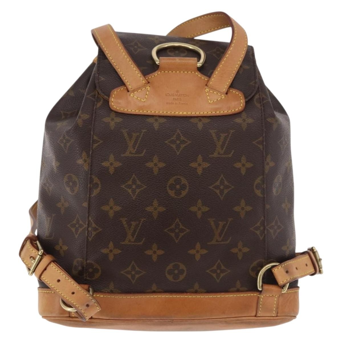 Louis Vuitton Louis Vuitton Vintage Montsouris Backpack Monogram Canvas Brown Canvas Backpack Bag (Authentic Pre-Loved)