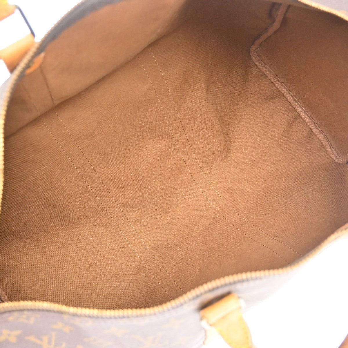Louis Vuitton Louis Vuitton Keepall Bag Monogram Canvas Brown Canvas Travel Bag Bag (Pre-Loved)