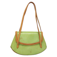 Louis Vuitton Biscayne Bay Handbag Monogram Vernis Green Patent_Leather Shoulder Bag Bag (Authentic Pre-Loved)