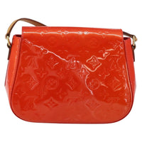 Louis Vuitton Louis Vuitton Bellflower Handbag Monogram Vernis Red Patent_Leather Shoulder Bag Bag (Pre-Loved)