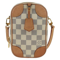 Louis Vuitton Neokapi Handag Damier Beige Canvas Clutche & Pouche Bag (Pre-Loved)