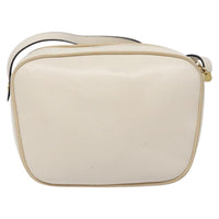 Salvatore Ferragamo Vala Shoulder Bag Leather Beige Leather Shoulder Bag Bag (Authentic Pre-Loved)