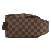 Louis Vuitton Geronimos Waist Bag Damier Brown Canvas Shoulder Bag Bag (Pre-Loved)