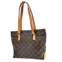 Louis Vuitton Louis Vuitton Cabas Mezzo Monogram Canvas Brown Canvas Tote Bag Bag (Authentic Pre-Loved)