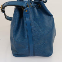 Louis Vuitton Louis Vuitton Petit Noe Handbag Epi Leather Blue Leather Shoulder Bag Bag (Pre-Loved)
