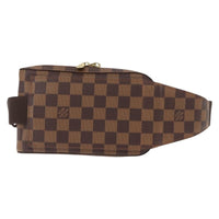 Louis Vuitton Geronimos Waist Bag Damier Brown Canvas Shoulder Bag Bag (Pre-Loved)