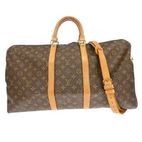Louis Vuitton Louis Vuitton Keepall Bandouliere Bag Monogram Canvas Brown Canvas Travel Bag Bag (Authentic Pre-Loved)