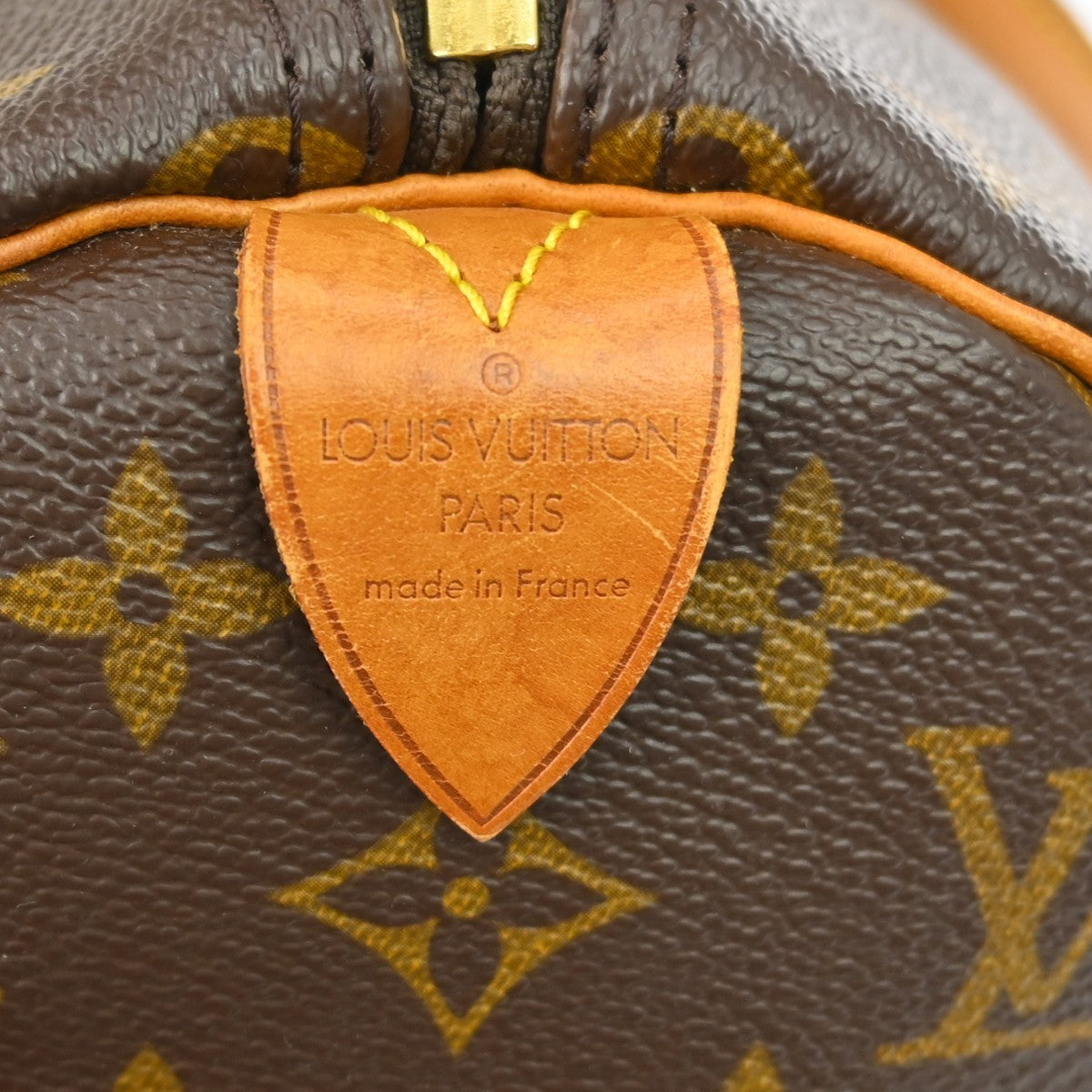 Louis Vuitton Louis Vuitton Keepall Bag Monogram Canvas Brown Canvas Travel Bag Bag (Pre-Loved)
