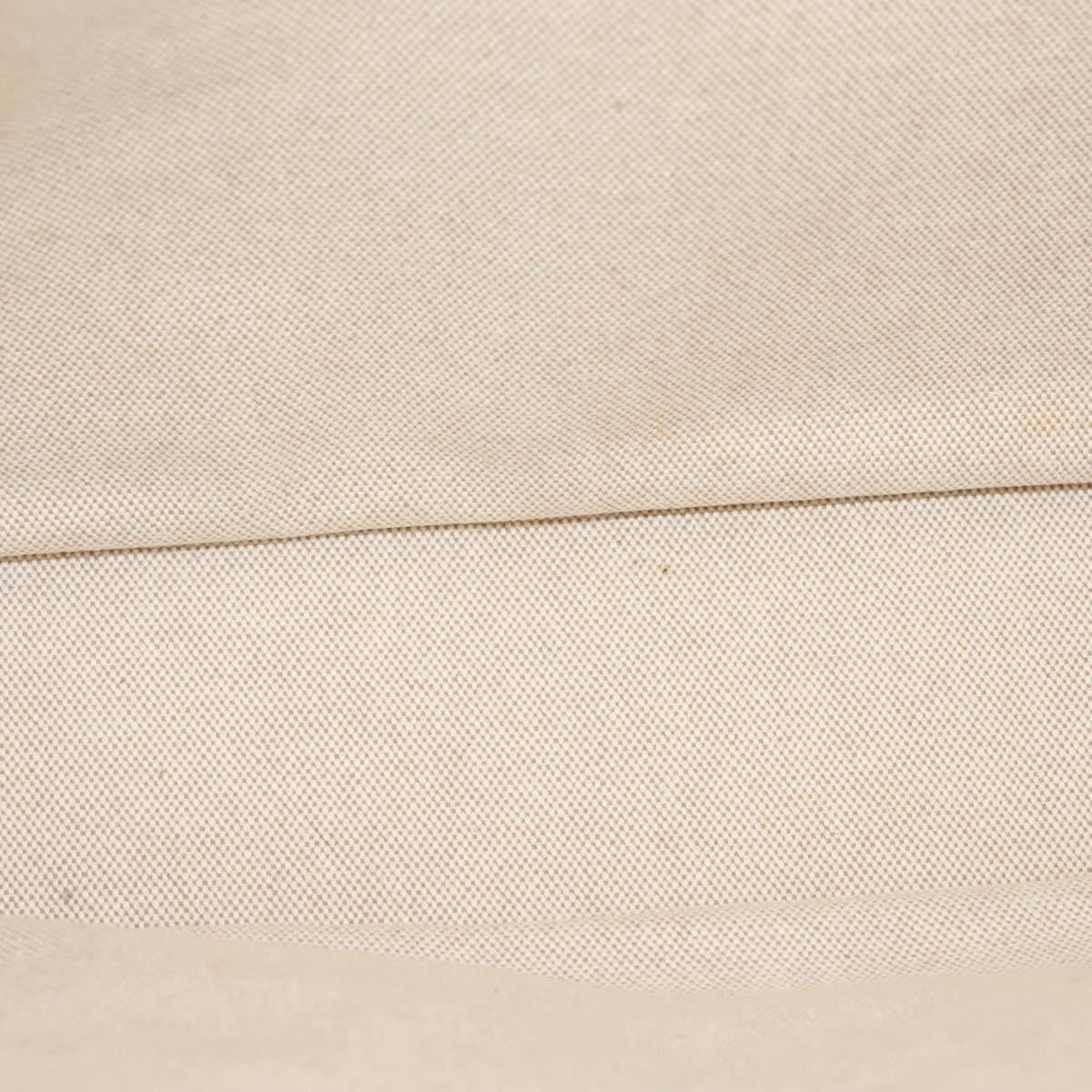 Hermes Fourre Tout Tote Toile Beige Canvas Bag (Authentic Pre-Loved)
