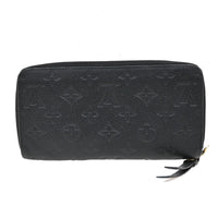 Louis Vuitton Portefeuille Zippy Monogramme Empreinte Monogramme Empreinte Black Leather Wallets Accessory (Authentic Pre-Loved)