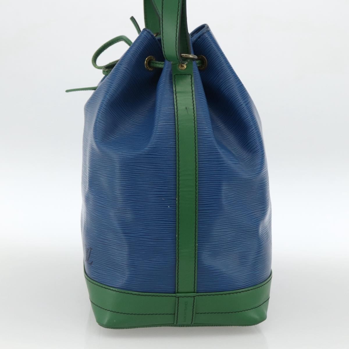 Louis Vuitton Bicolor Noe Handbag Epi Leather Blue Leather Shoulder Bag Bag (Pre-Loved)