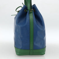 Louis Vuitton Bicolor Noe Handbag Epi Leather Blue Leather Shoulder Bag Bag (Pre-Loved)