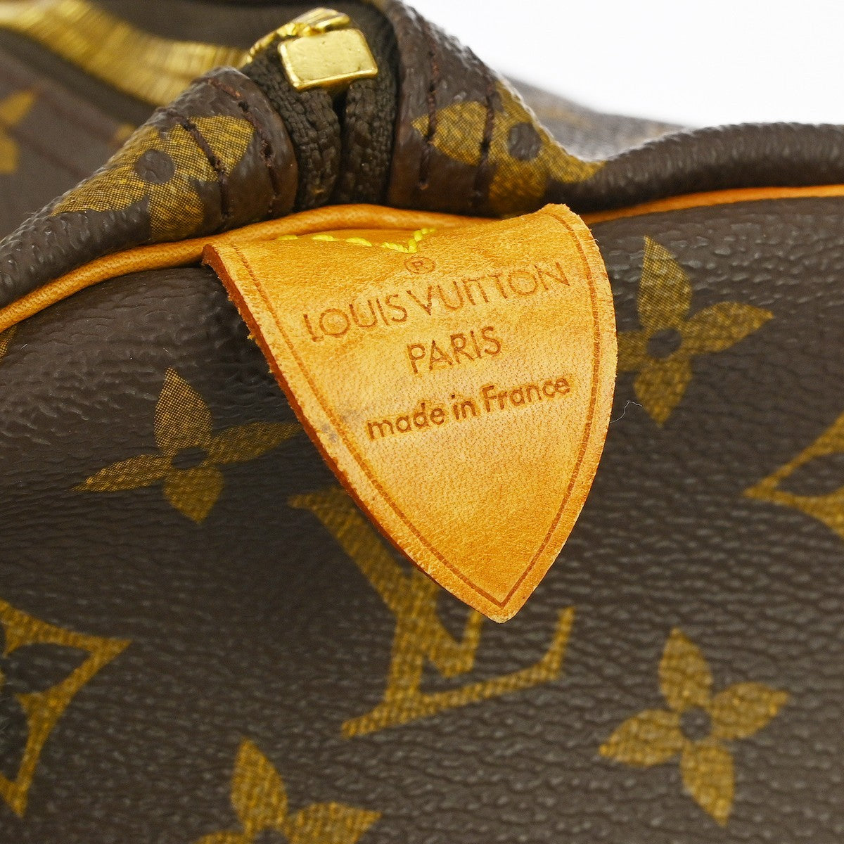 Louis Vuitton Keepall Bag Monogram Canvas Brown Canvas Travel Bag Bag (Authentic Pre-Loved)