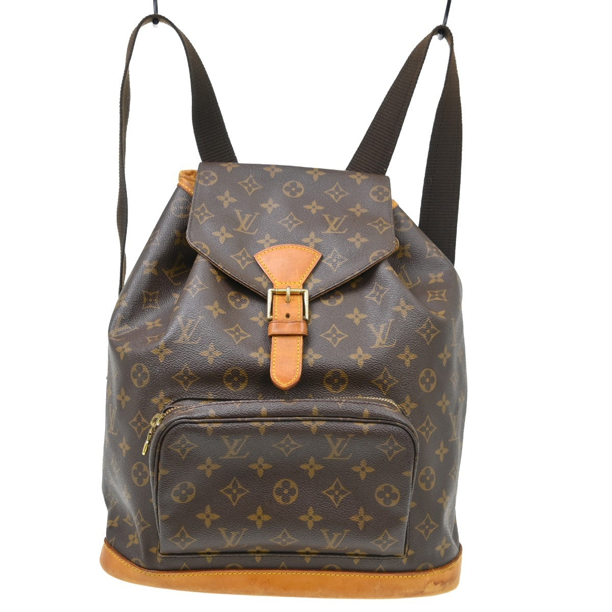 Louis Vuitton Louis Vuitton Vintage Montsouris Backpack Monogram Canvas Brown Canvas Backpack Bag (Authentic Pre-Loved)