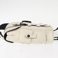 Louis Vuitton Louis Vuitton Christopher Backpack Taurillon Leather White Leather Shoulder Bag Bag (Pre-Loved)