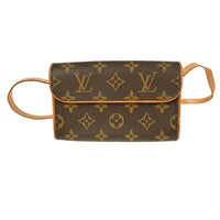Louis Vuitton Louis Vuitton Florentine Waist Bag Monogram Canvas Brown Canvas Shoulder Bag Bag (Pre-Loved)