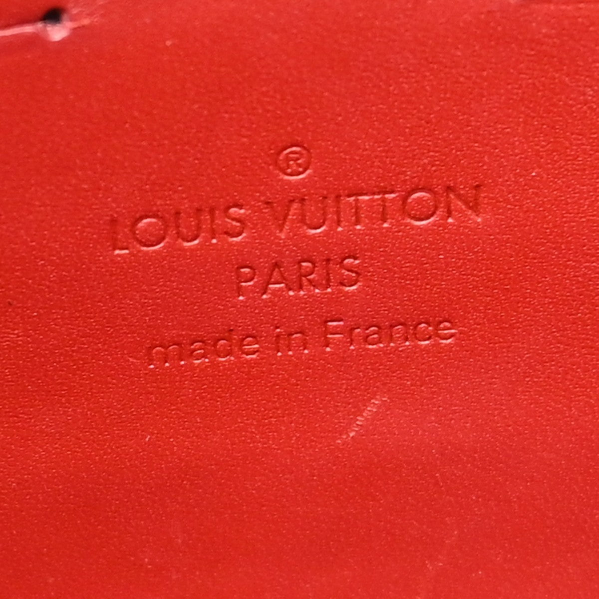 Louis Vuitton Louis Vuitton Rossmore Handbag Monogram Vernis Red Patent_Leather Shoulder Bag Bag (Authentic Pre-Loved)