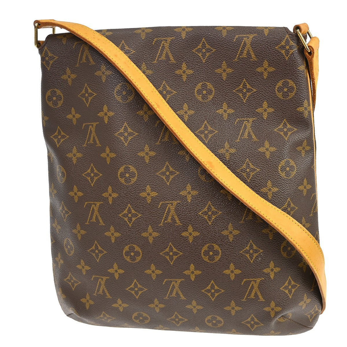 Louis Vuitton Louis Vuitton Musette Salsa Handbag Monogram Canvas Brown Canvas Shoulder Bag Bag (Pre-Loved)